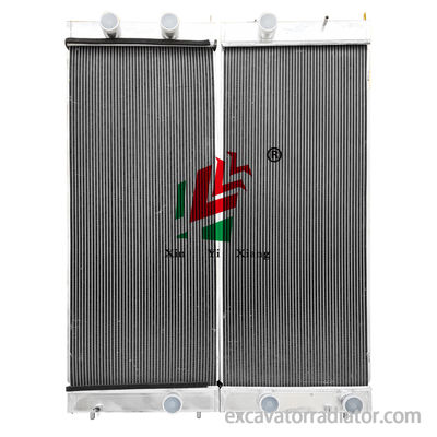 コマツー PC650 PC650-8 PC600-8 PC600-8EO PC650-8EO 掘削機ラジエーター 21M-03-21110 21M-03-21120
