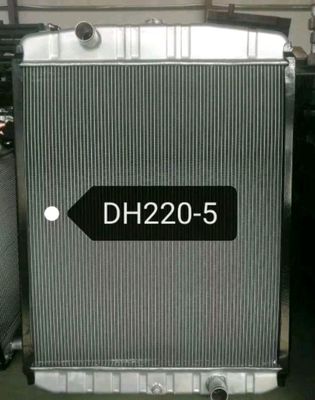 斗山 DH220-5 掘削機ラジエーター | 1060mm ラジエーター アセンブリ一式 |多列アルミニウムコア