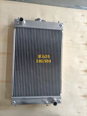 Yanmar 35の掘削機のラジエーターの中間アルミニウムよい熱放散