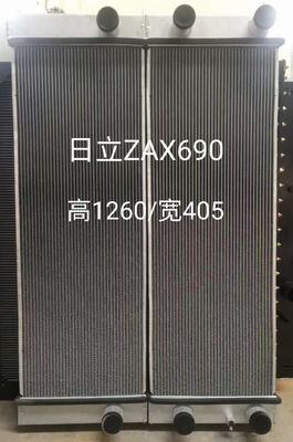 日立ZAX690 ZAX650-3 ZAX670-3掘削機のラジエーター4654973 4654972