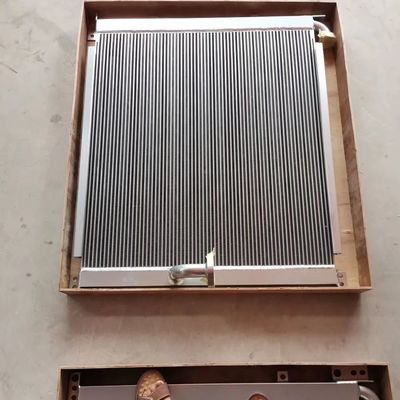 版のひれ油圧オイルのラジエーターの小松PC400-6の掘削機の使用