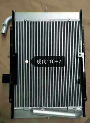 R110-7掘削機油圧オイルのヒュンダイのラジエーター アセンブリ