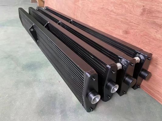 カーターD6Hのブルドーザーのラジエーター アセンブリ アルミニウム版のひれのタイプ